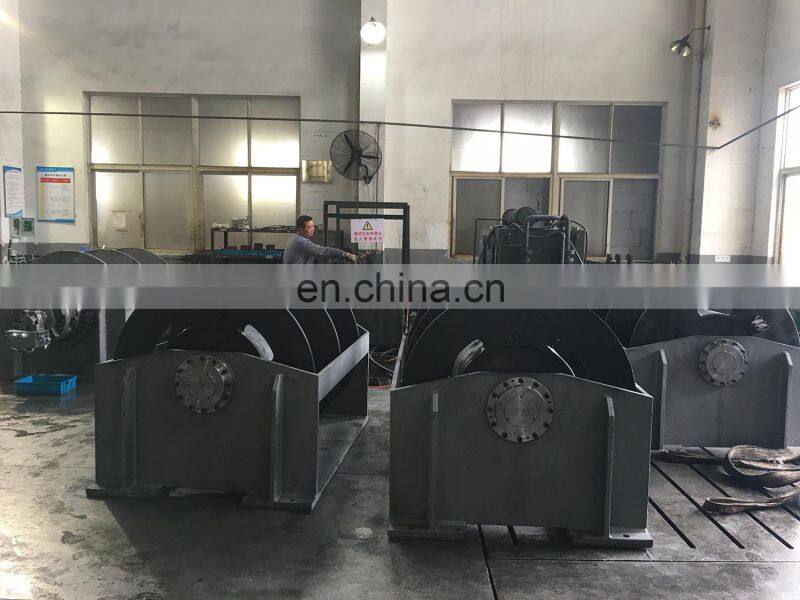 Hydraulic winch adopted SAI motor of GM motor GMW series 1ton to 100 tons