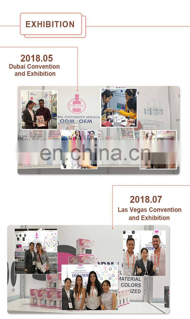 Private Label Nail Art Supplies 15 Ml Nail Polish Gel RONIKI Gel Nail Polish UV Gel