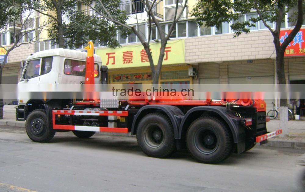 Dongfeng EQ5250G 6x4 hook lift garbage truck cx