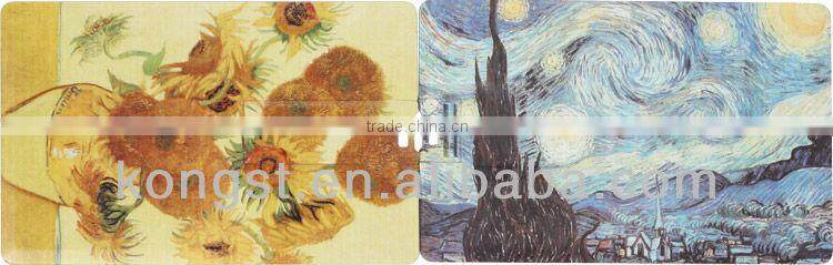 Clear Custom LOGO Printing Businss Gift Card USB Flash Memory Stick