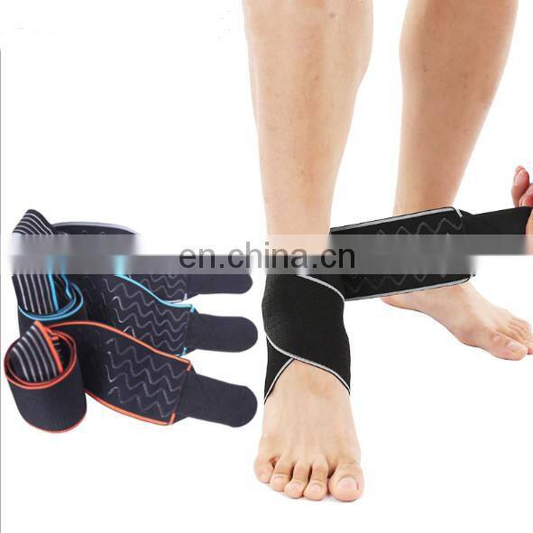 Top quality compression Breathable Ankle Support brace with double belt