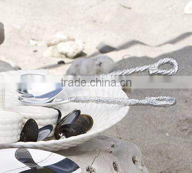 Silver Cutlery Set of two Spoon, 2 Forks and one Paster