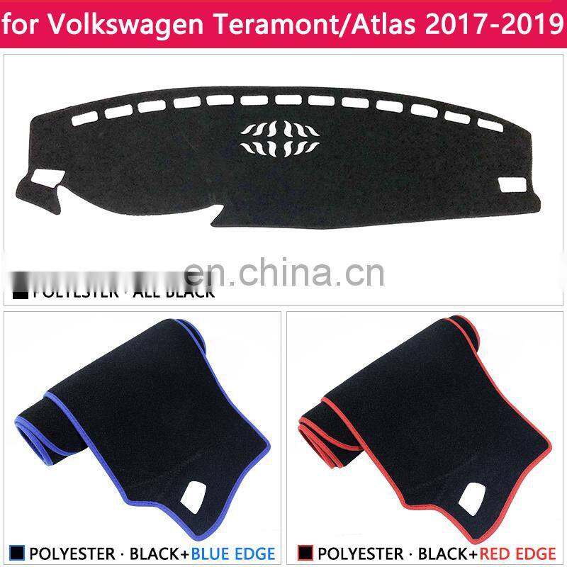 for VW Volkswagen Teramont Atlas 2017 2018 2019 Anti-Slip Mat Dashboard Cover Pad Sunshade Dashmat Anti-uv Carpet Accessories