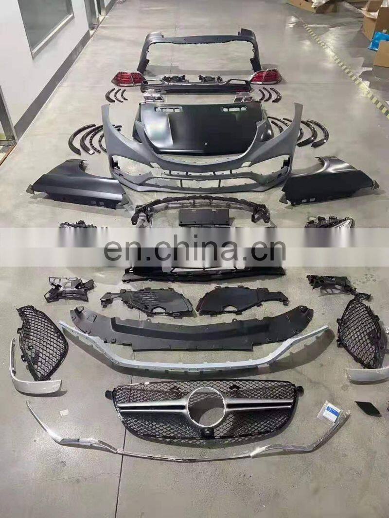 full Front-Back Facelift Kits ABS body kits for BENZ ML W166 TO GLE