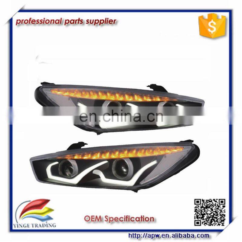 Bi-Xenon Headlight For Chevrolet Cruze Led Drl For Chevrolet Cruze 2009-2014 Front Light