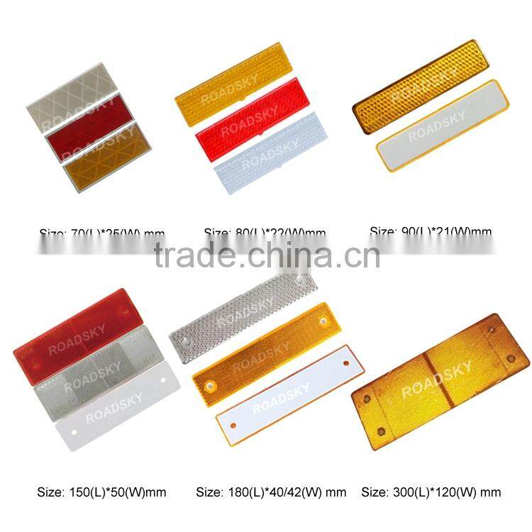Visible Warning Anti-press Yellow Glass Reflector Road Marking