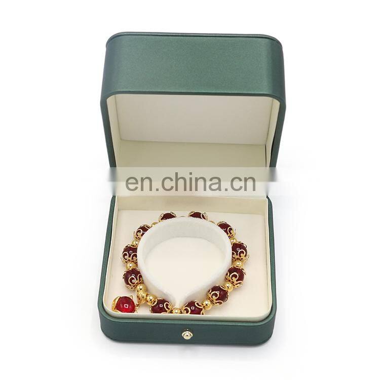 Wholesale Custom Green Luxury bracelet box packaging with logo