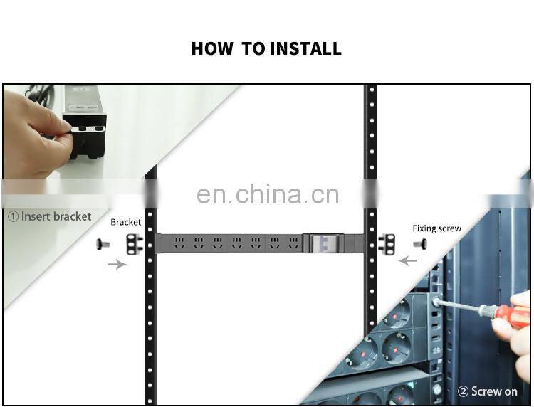 Muti power outlets PDU socket for Rack server