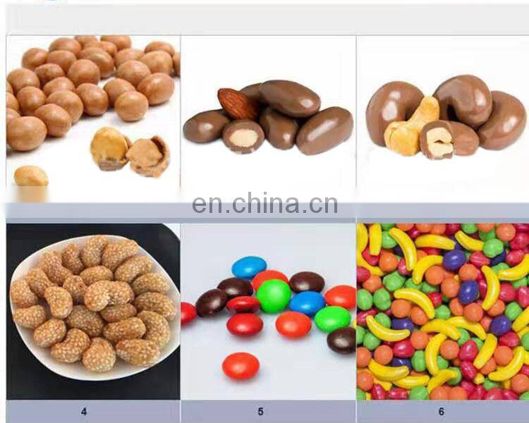 industrial nuts/chocolate/almond Peanut Candy Coating Pan Machine Nuts Sugar Coating Machine