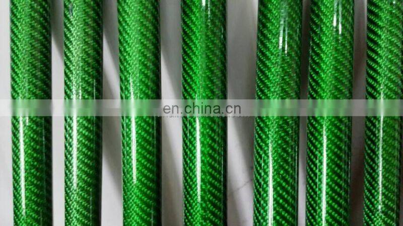 Factory Supply Carbon Fiber Tube, Customized 3K Carbon Fiber Tube
