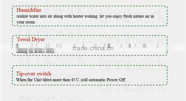 Convector electric bathroom heater