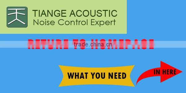 High frequency absorbtion fabric cover outside acoustic panel