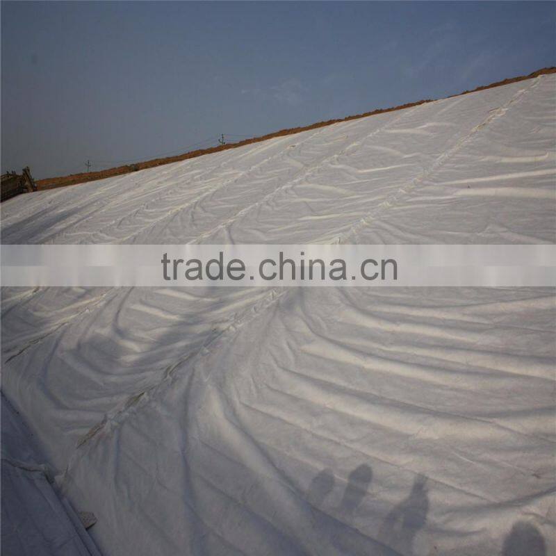 Good flexibilty and high strengh short Fiber needle punched non woven geotextile fabric