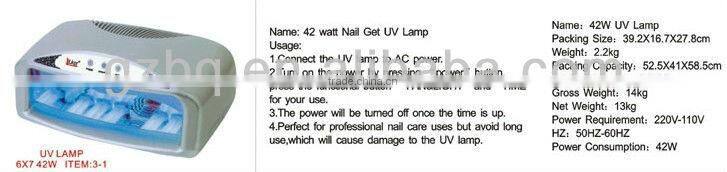 Beiqi beauty used for nail UV lamp