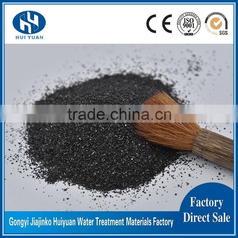 stable chemical performance black anthracite filter media for water purification