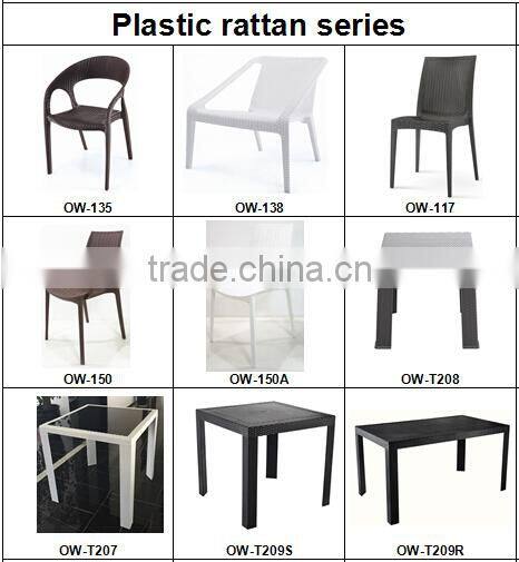 molded plastic outdoor furniture