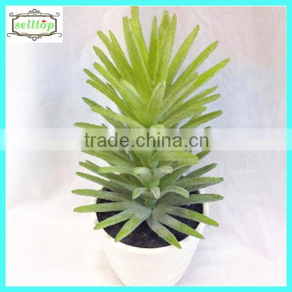 20cm high quality real touch pu artificial plants succulent plant