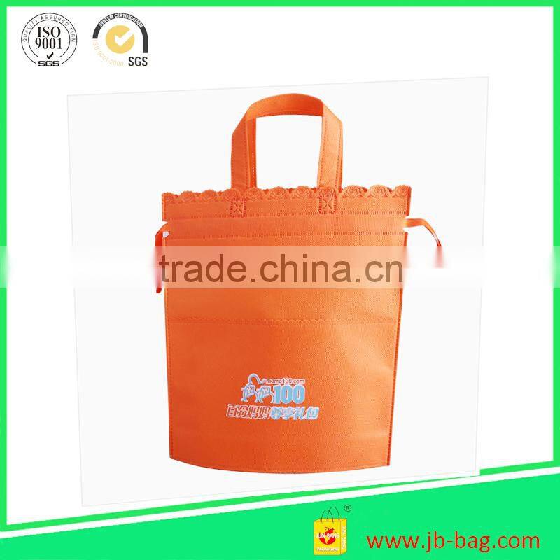 JUNBANG rope handle promotion eco-friendly non-woven gift bag