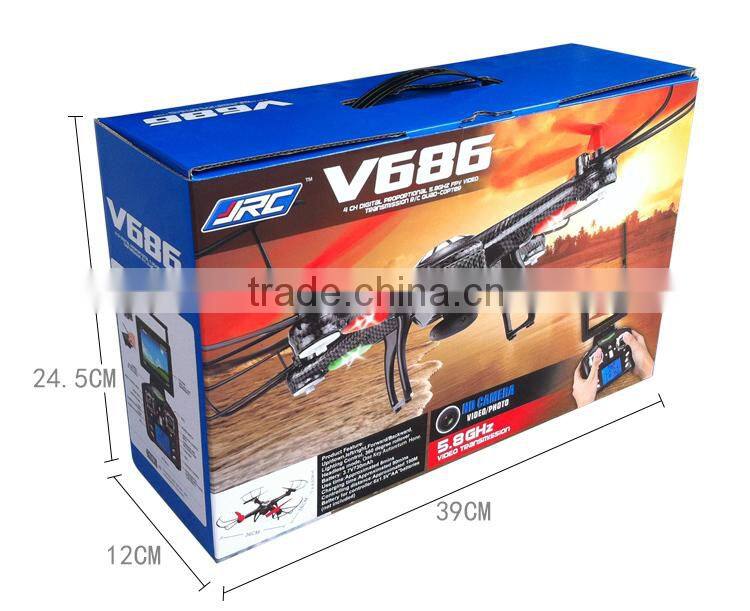 2015 v686g hot sale rc drones Shantou Chenghai Toy Factory WL Toys V686G 2.4G 4CH 3D Rolling Fly Headless Quad Copter