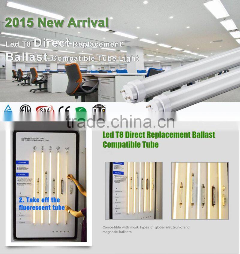 5 years warranty wholesale price high quality T8 warm white uk led lighting