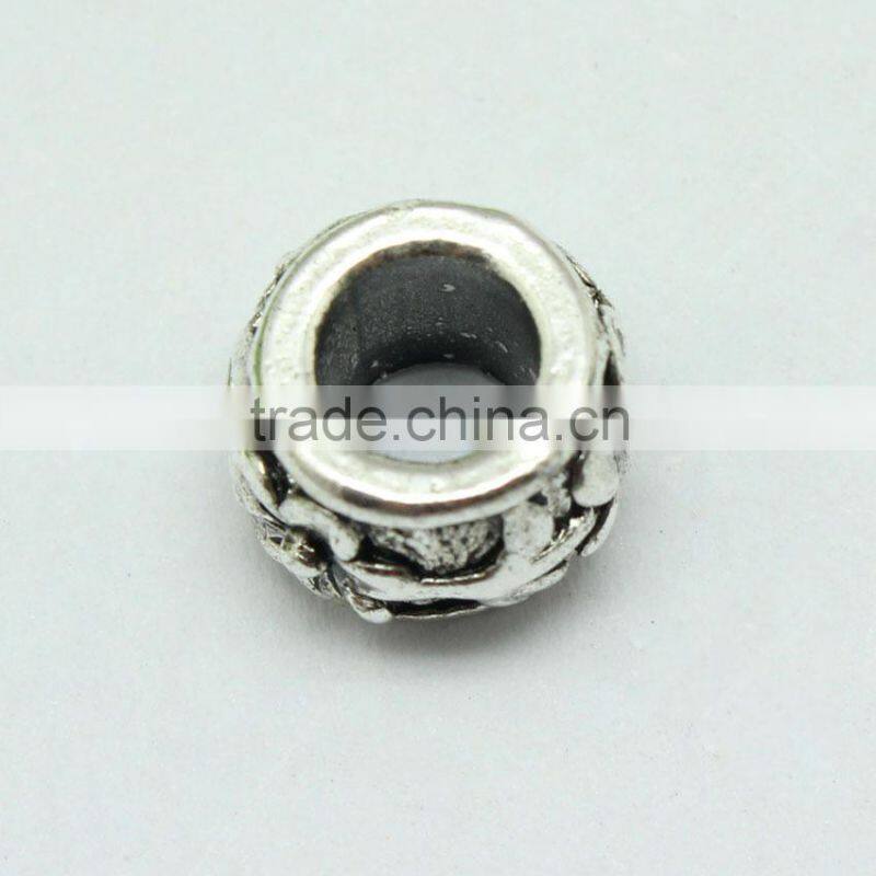 Europe and America Fashional Round Hole Beads, Anti-silver Bracelet & Necklace Accessories