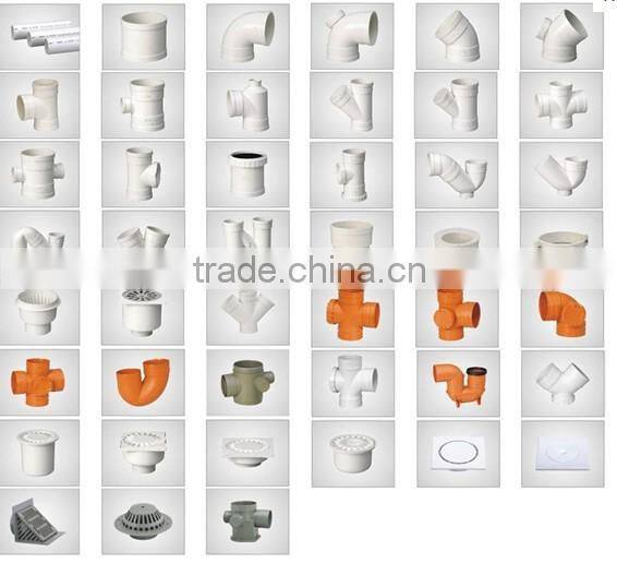 PE PP PVC PPR pipe fitting making Machine