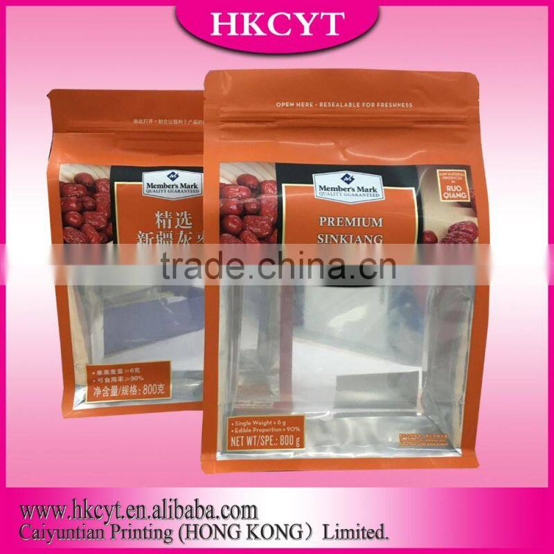 Hot products white Matte finish foil packaging bag