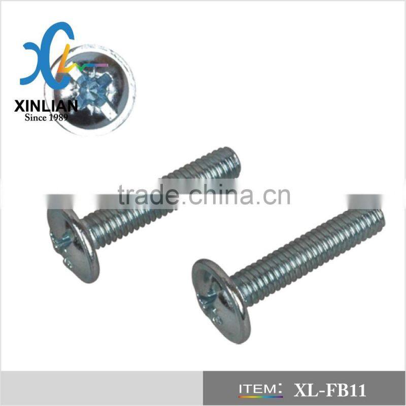 Galvanized roofing bolt with square nuts XL-B01