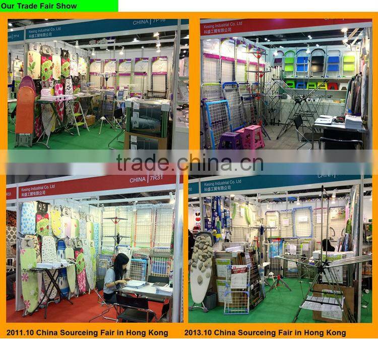 Plastic Ironing Board with Bamboo Leg / Bamboo Ironing Board