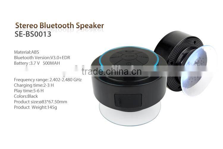 Bluetooth Shower Speaker SpeakStick With Lifetime Guarantee Rechargeable Waterproof and Portable With Mini USB Connection