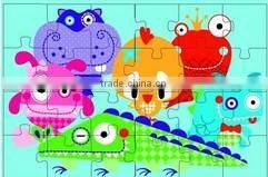 Paper lamination EVA foam puzzle