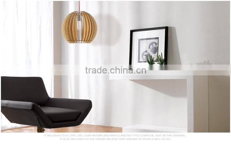 LED pendant light JK-8005B-08 Wooden linear led suspended light & led pendant light home & warm led pendant light