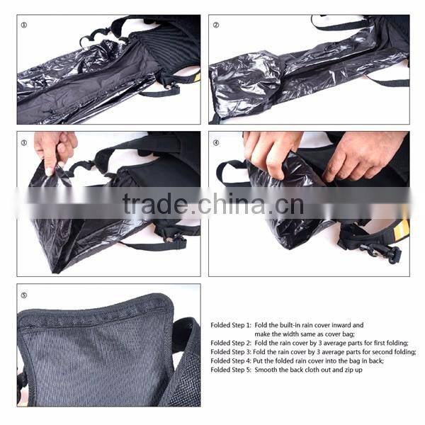 Hot Multi-functional Rain-proof Camera Carrying Vest Camera Strap with Rain-proof Coverh