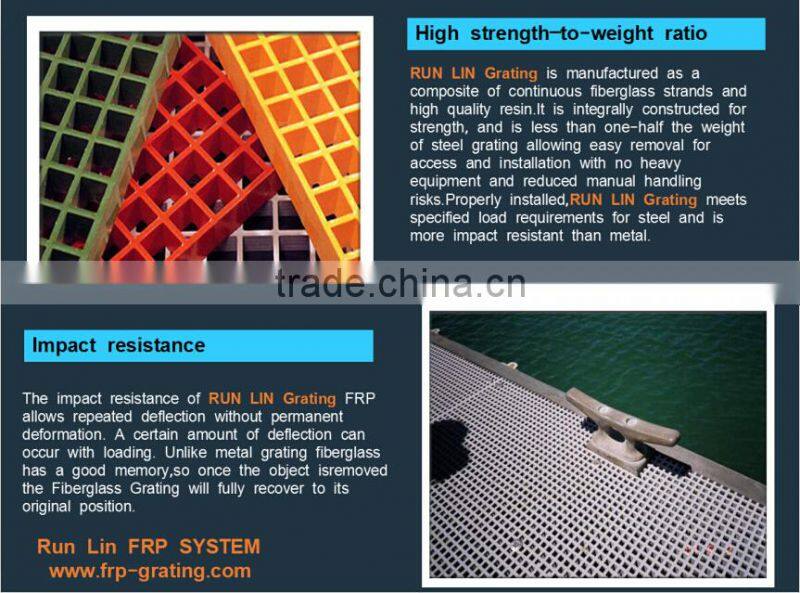 fiber glass composite grating