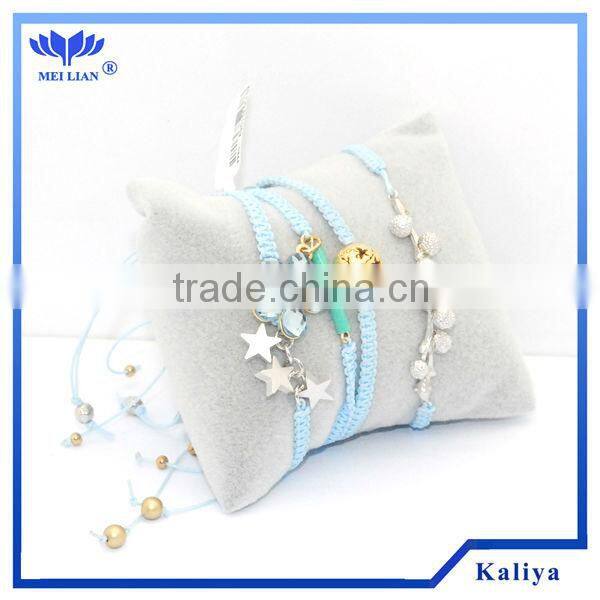 The beautiful flower bracelet,High quality blue plum blossom bracelet,Bracelet vners