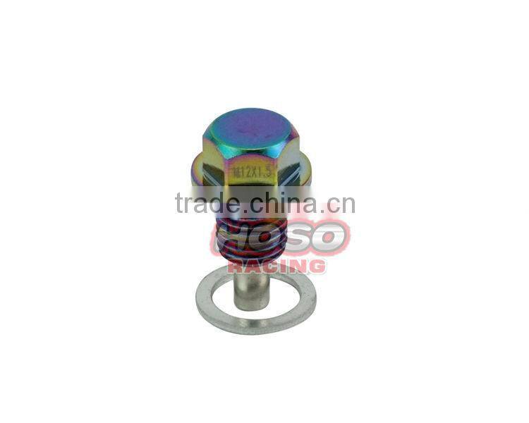 M12*1.5 Neo Chrome Magnetic Oil Drain Plug
