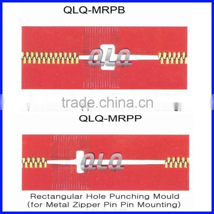 open end nylon zipper coil zipper metal zipper plastic zipper hole punching mould