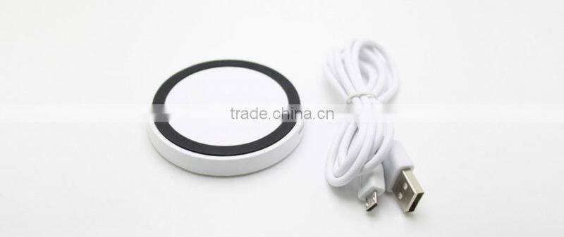 Colorful wireless mobile phone battery charger 2014