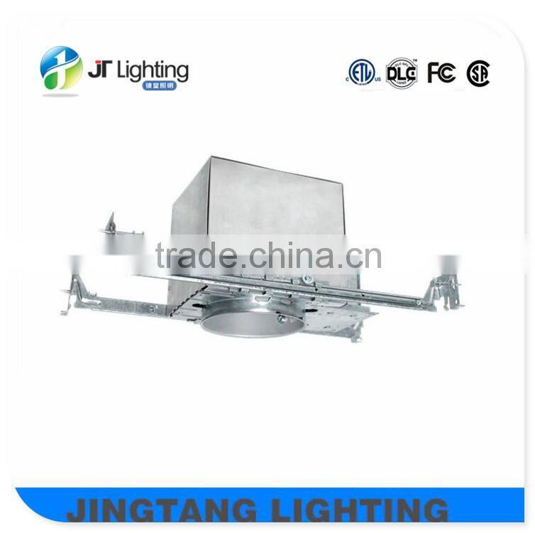 4 inch iron material with adjustable T bar and used for led trim and bulb pot light etl listed