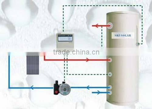 porcelain enamel tank:split solar system without Heat Exchanger