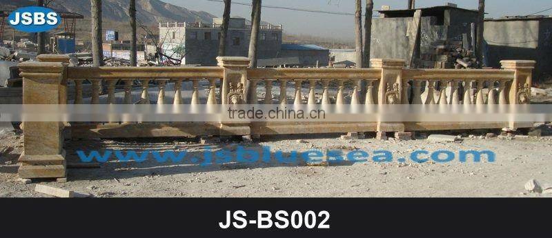 decorative Chinese stone balustrading for outdoor step