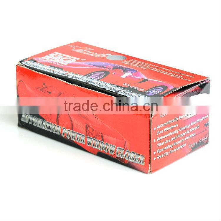 Universal automatic close and open 4 car windows one by one