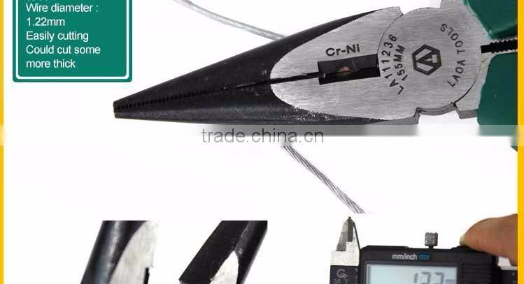 High quality Chromium nickel steel pliers nipper pliers long pointed nose pliers