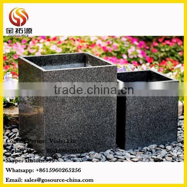 cheap stone garden pot