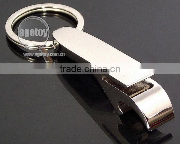 Aluminum Beer Bottle Opener with Keychain