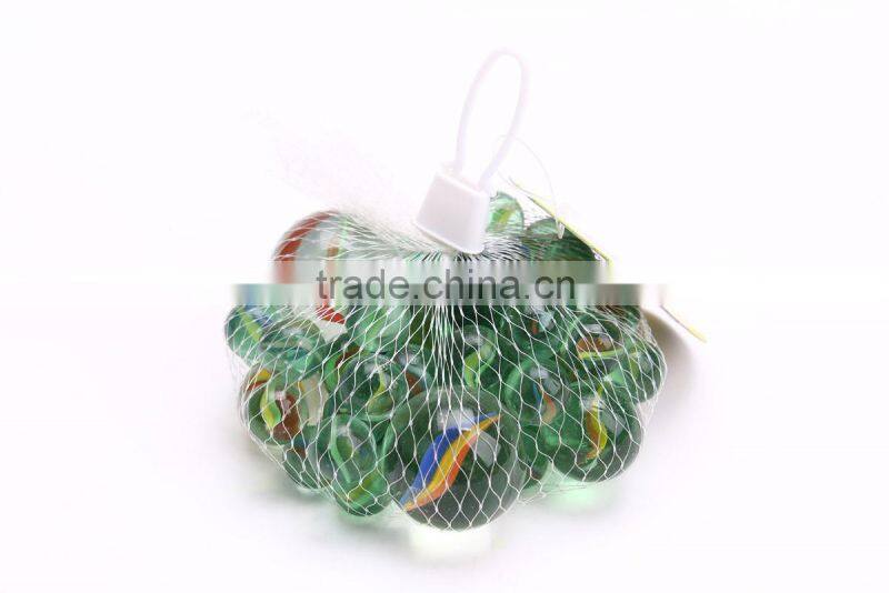 hot sell beauty clolorful decorative red glass marbles with ASTM