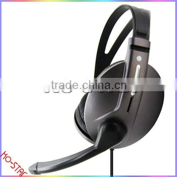 Hi-Fi Stereo Gaming Internet Meeting Stereo OEM ODM Headset for PC and Gaming