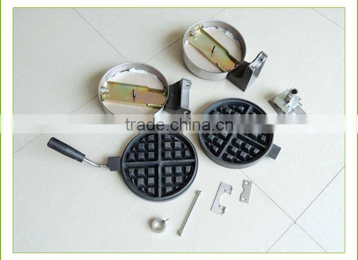Single plate rotating electric waffle baker / waffle maker