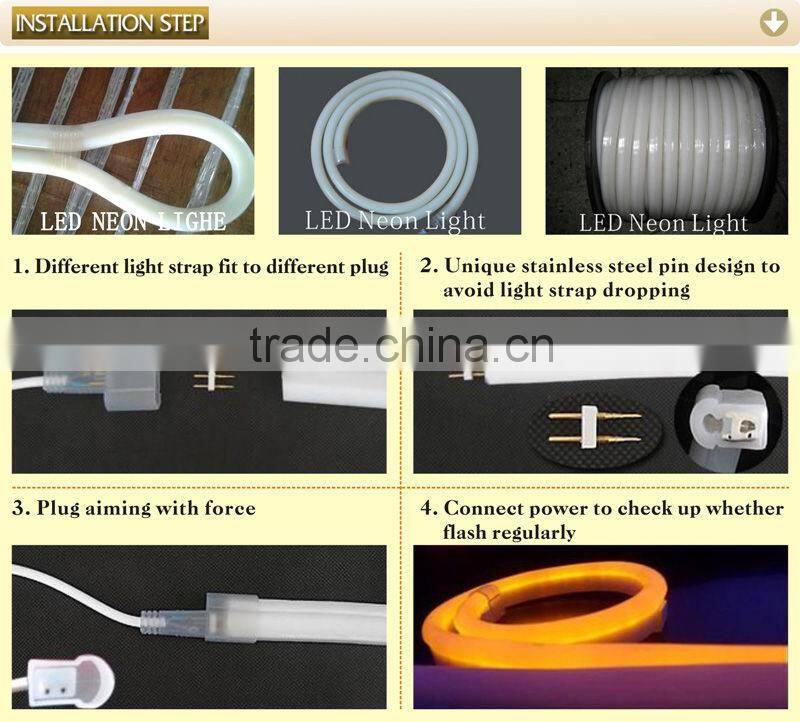 LED Neon Flex Super Bright Neon Light Yellow