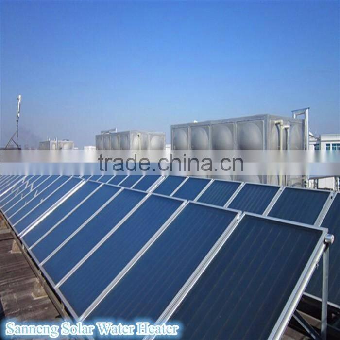 High quality split pressurized flat plate solar water heater projects